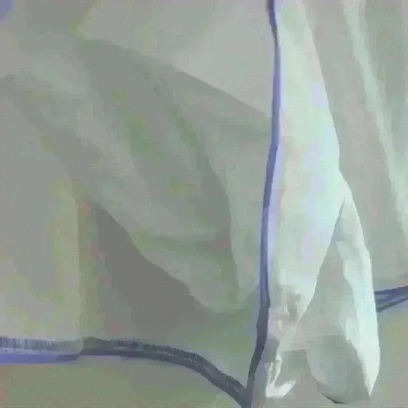 HEAD | Women's White/Blue Mid Rise Relaxed Athletic Shorts - Picture 3 of 4